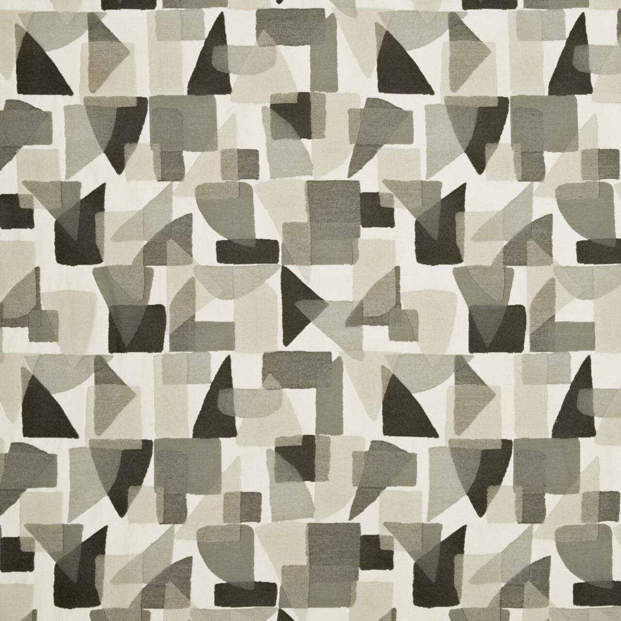 Upholstery Fabric - Grey & Silver Abstract & Geometric Upholstery Fabric 54 Inches"